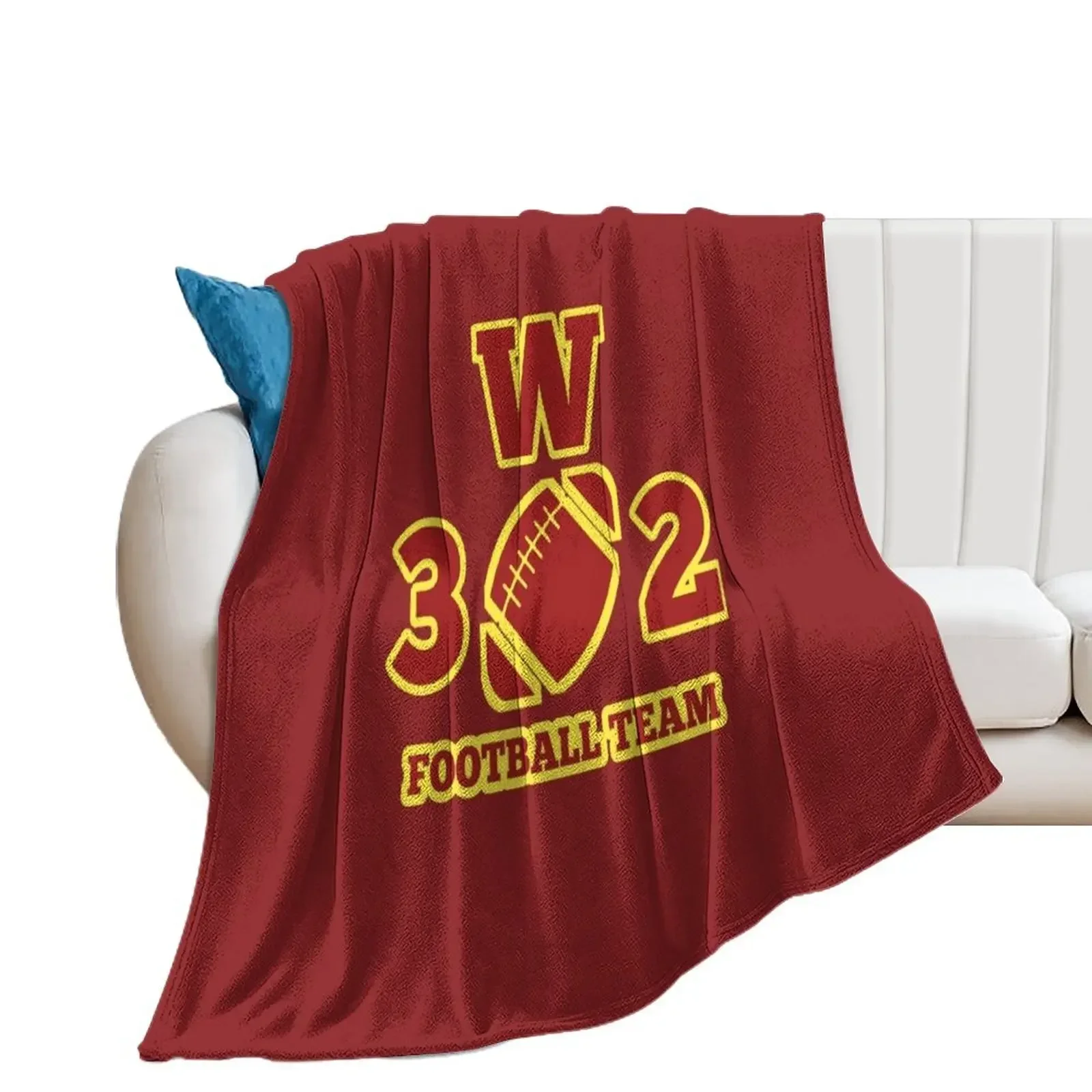 Washington Football Team / Washington Football / Washington Football Team Est 1932 Throw Blanket Heavy Luxury St Blankets