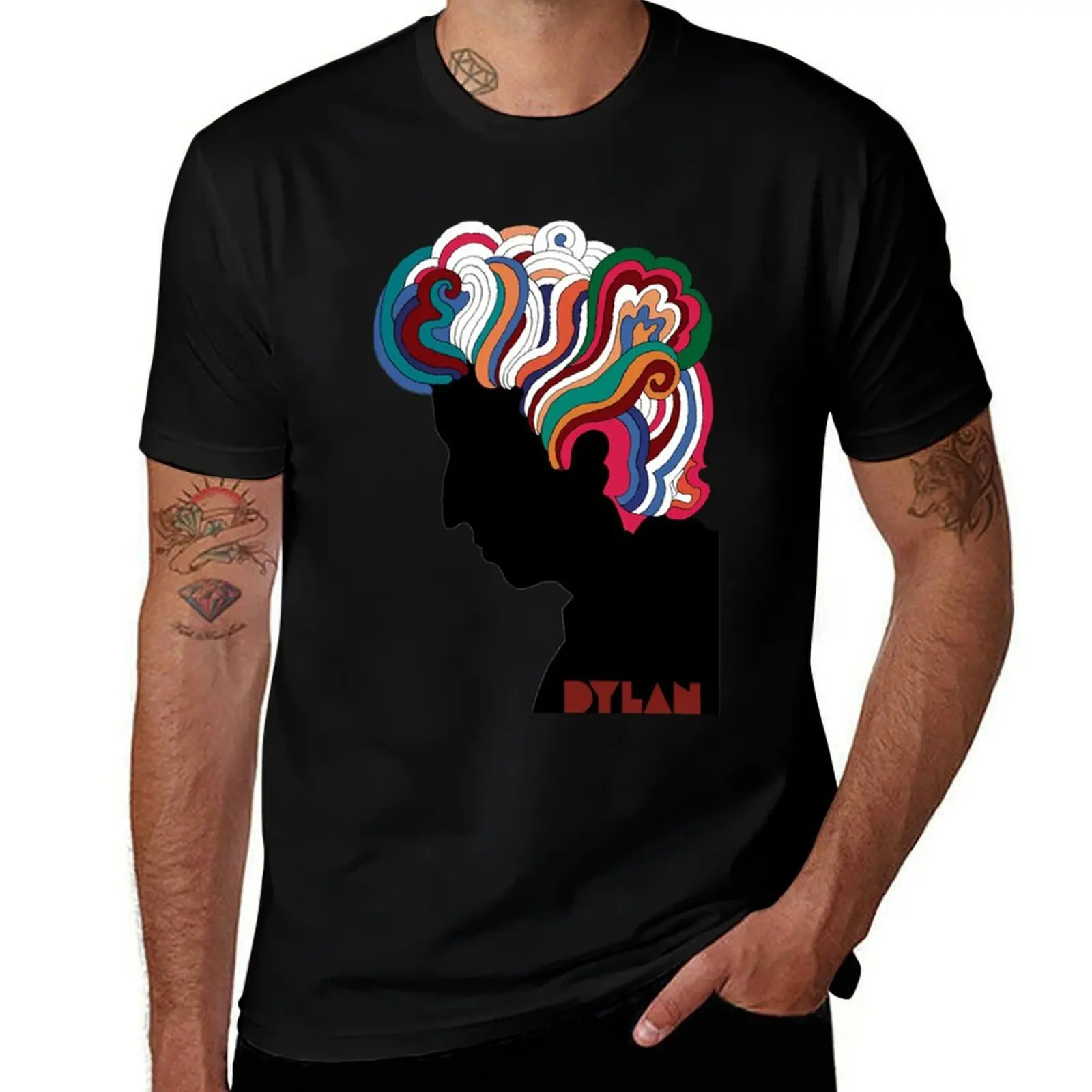 dylan T-Shirt plain plus size clothes cotton graphic tees graphic t shirts mens clothes