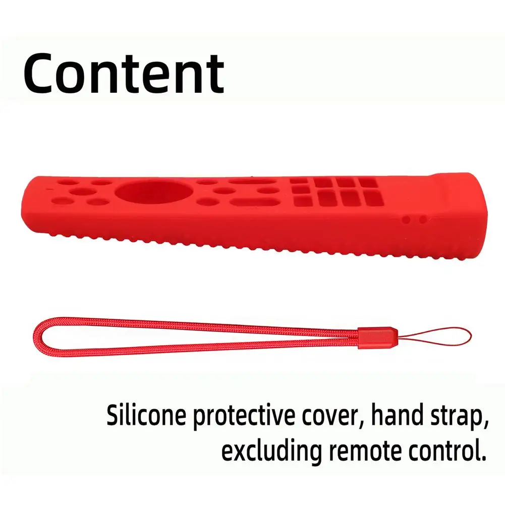 Silicone Case For Hisense ERF3V90H 100L5G-DLT100B TV Remote Dust-proof Cover Sleeve Waterproof Shell Remote Control Accessories