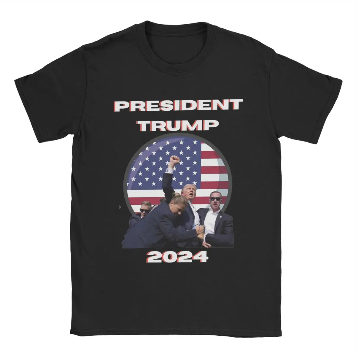 Never Surrender Unstoppable Donald Trump 2024 Pennsylvania Rally T-Shirt Men Cotton T Shirts Short Sleeve Tee Shirt Clothes