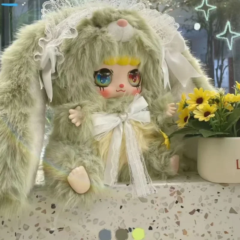 

Authentic Kabi Soy Milk Fu Rabbit 600% Large Size Sweet Journey Plush Blind Box Trendy Peripheral Gift Hanging Ornament Decorati