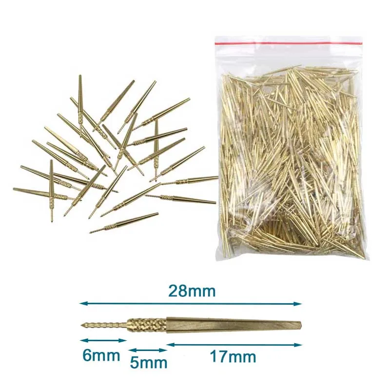 

1000PCS DENTAL LAB BRASS DOWEL STICK PINS #3 Dental lab pins nails