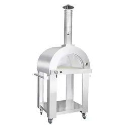 Commercial Gas and Wood Fired Pizza Oven Pizzaofen Out Door Stainless Steel Gasket Bread Oven Kunafa Oven