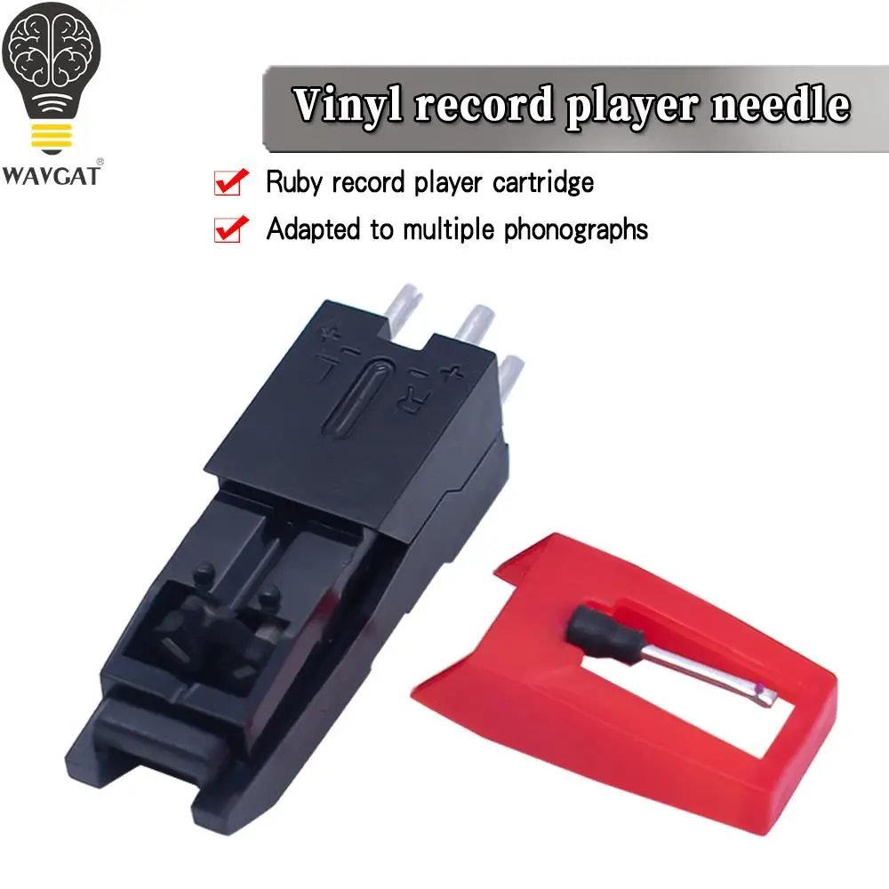 Vinyl record player Ruby needle pressure record head Phonograph record player pickup head 3600L moving magnetic record head