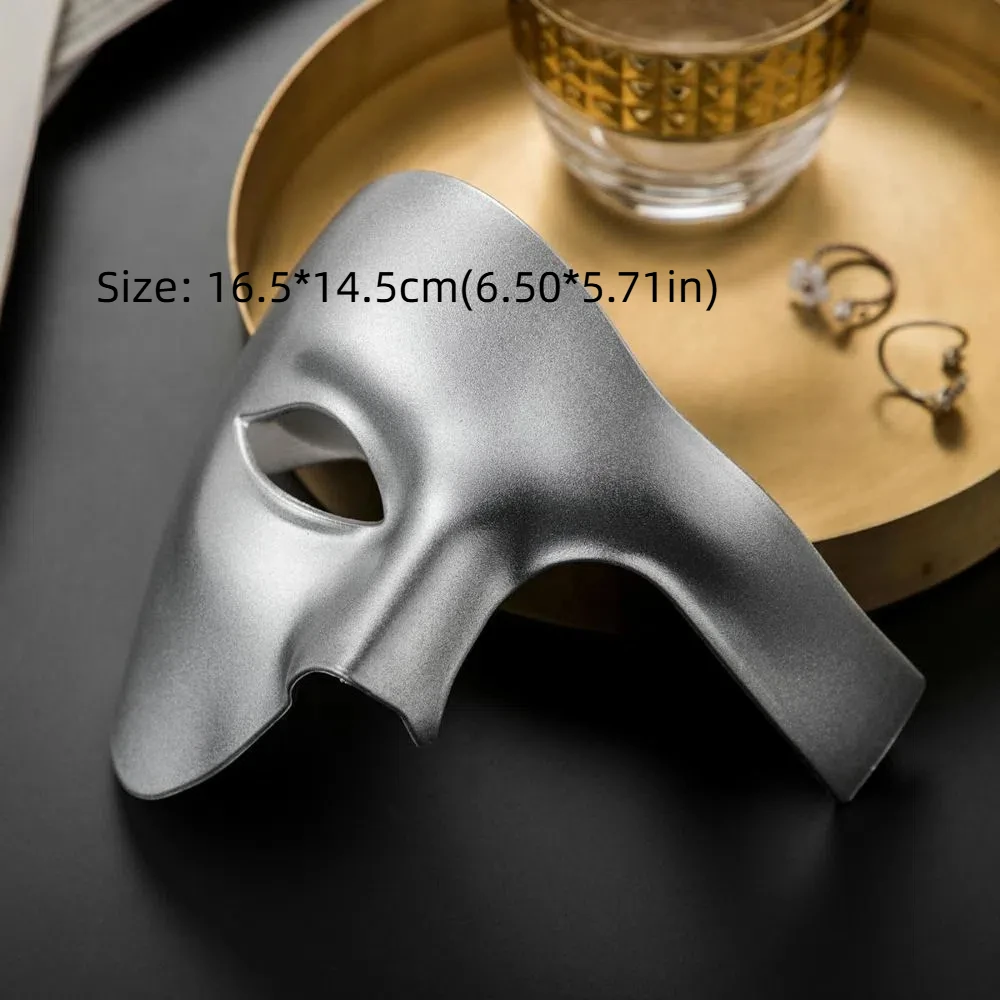 Masque de Cosplay le danseur fantôme pour femmes et hommes, fournitures de fête de bal, masques d'halloween, accessoires de Cosplay, demi-masque