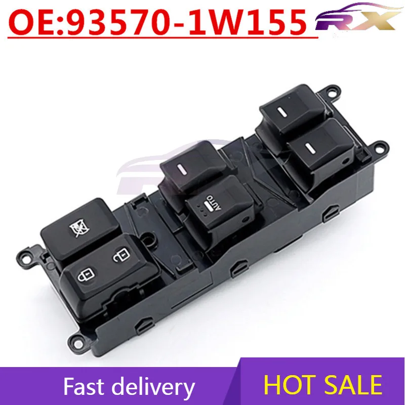 

OEM:93570-1W155 Power Window Master Control Switch For Kia Rio