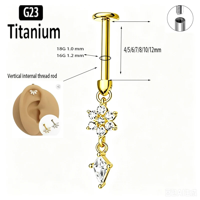 Thumbnail 3 - #41 New Ear Stud Piercings Arrivals
