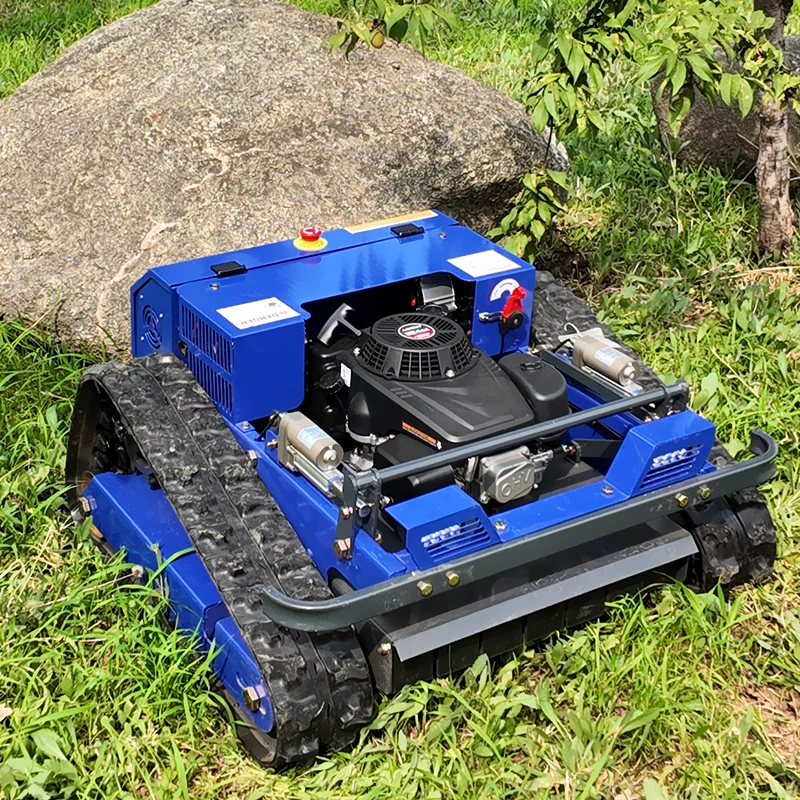 맞춤형 고품질 지능형 원격 제어 잔디 깎는 로봇, 모든 지형 적용 가능, 무선 제어 잔디 깎는 기계