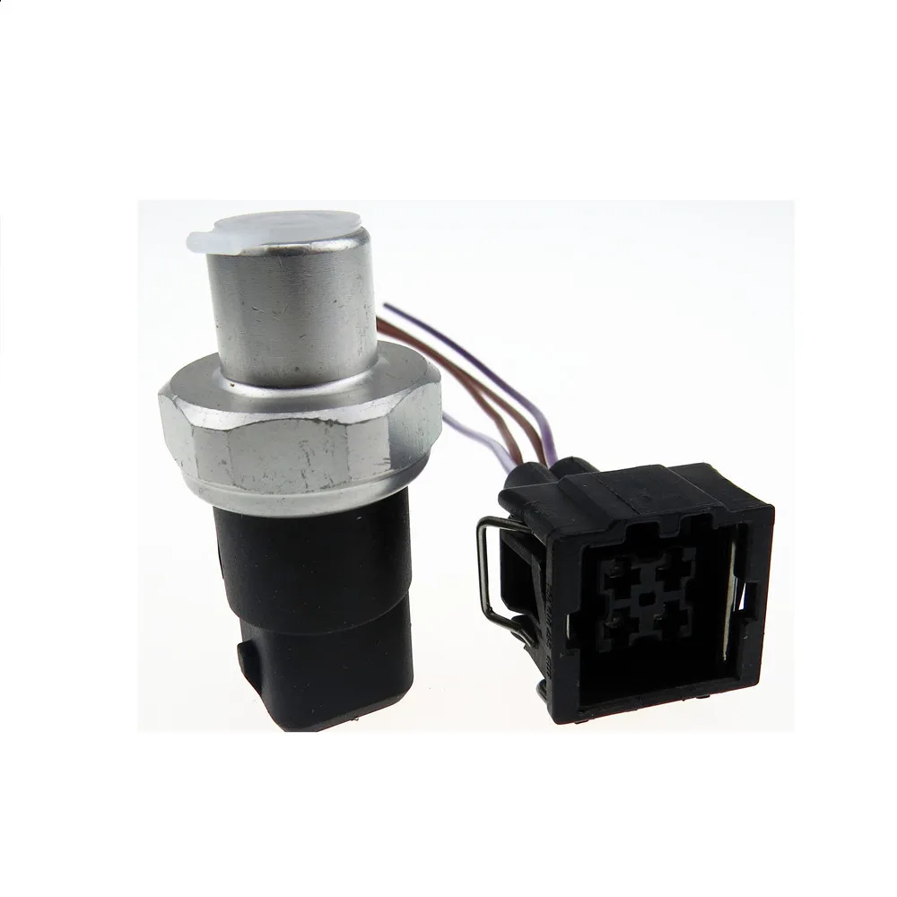 Air Conditioning High Pressure Sensor Switch + Plug Connection Cable Kit for Passat B5 A4 A6 S8 8D0959482B 8D0 959 482 B