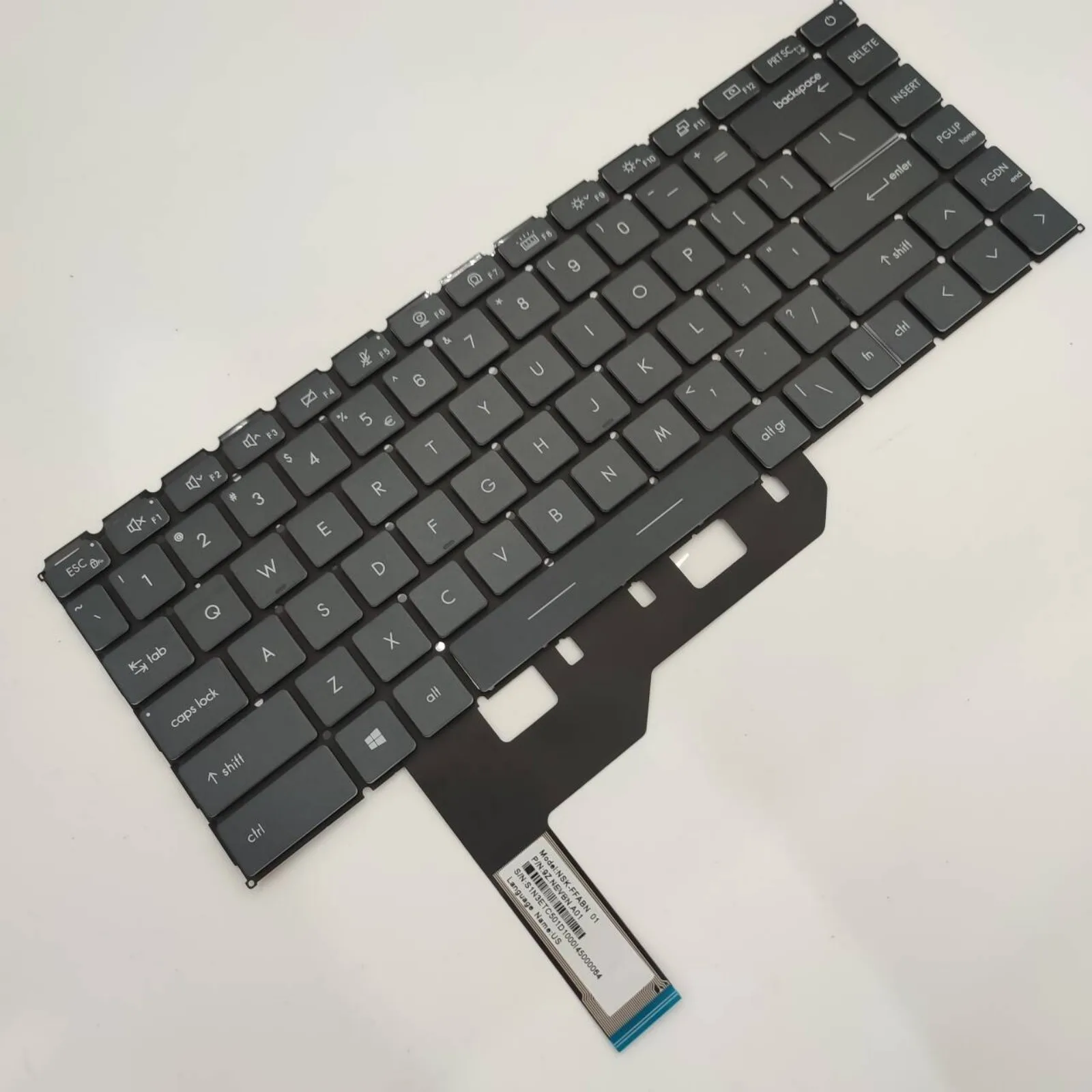 

US layout for MSI MS-1541 MS-14C1 MS-14C2 MS-16V1 MS-16V2 MS-16V3 GS66 GE66 GP66 P40 Laptop keyboard