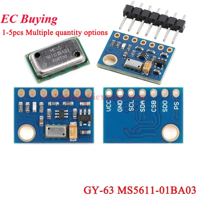 5Pcs/1Pc GY-63 MS56…