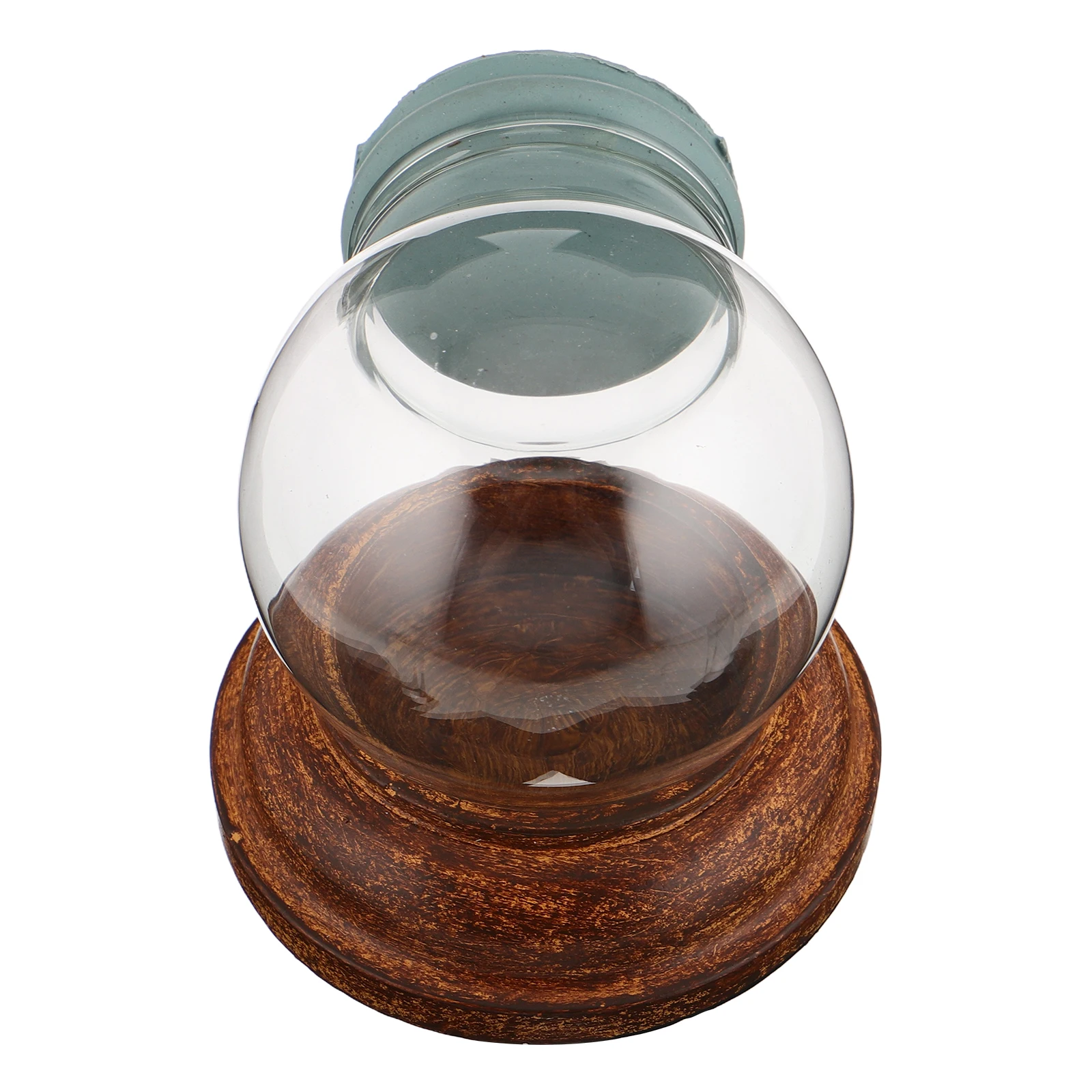 

Creative DIY Snow Globe Kit Mini Glass Ball Craft Home Decor Clear Empty Water Globe Spheres Replacement Parts Ornament