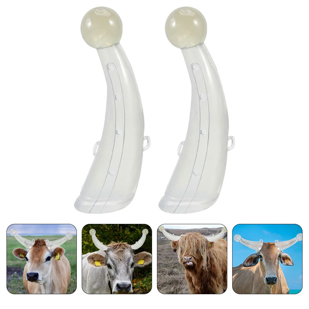 Horn Protective Cover Farm Accessory Tools Horns Cattle Silicone Durable Silica Gel Protector Cow Protection Calf