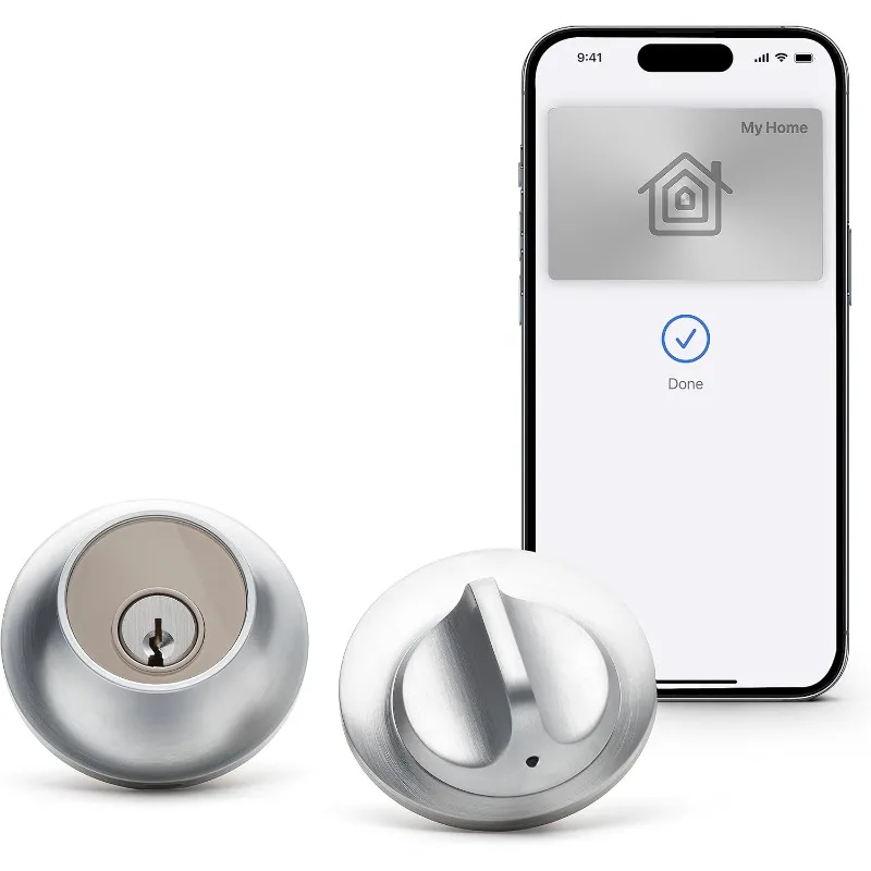 Smart Lock - World's Smallest Smart Lock plus Apple Home Key - Level App for iOS & Android - Works with App