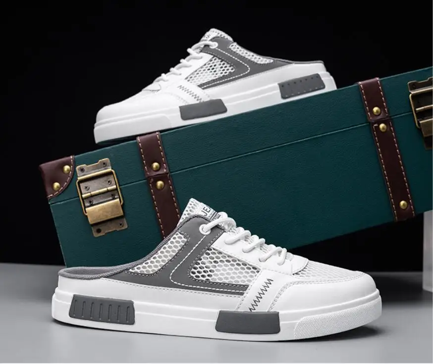 Herren Mesh Freizeitschuhe Mit Dicker Sohle Und Geruchsschutz_voghion.com