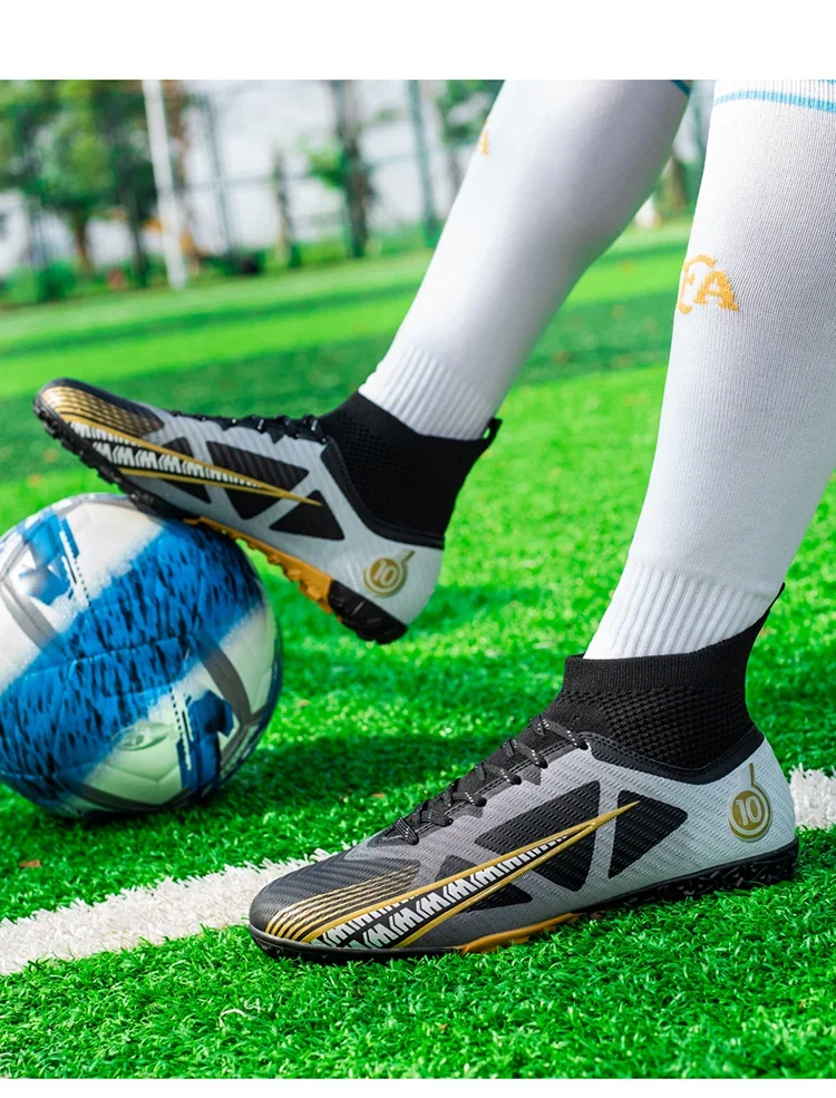 Herren Fußballschuhe Professionelle Original Widerstandsfähige Männer-Trainingsschuhe Atmungsaktive Hochwertige Fußballstiefel Rutschfeste Fußballschuhe – Detail 26
