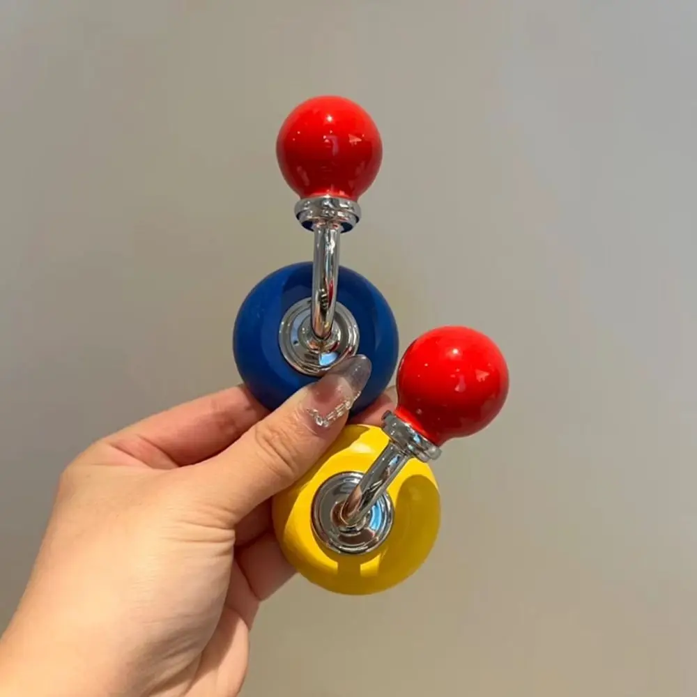 

Durable ABS Creative Hook Nordic Style Design Decoration Room Hangers Hook Free Punching Magnetic Wall Key Holder Rack Bathroom