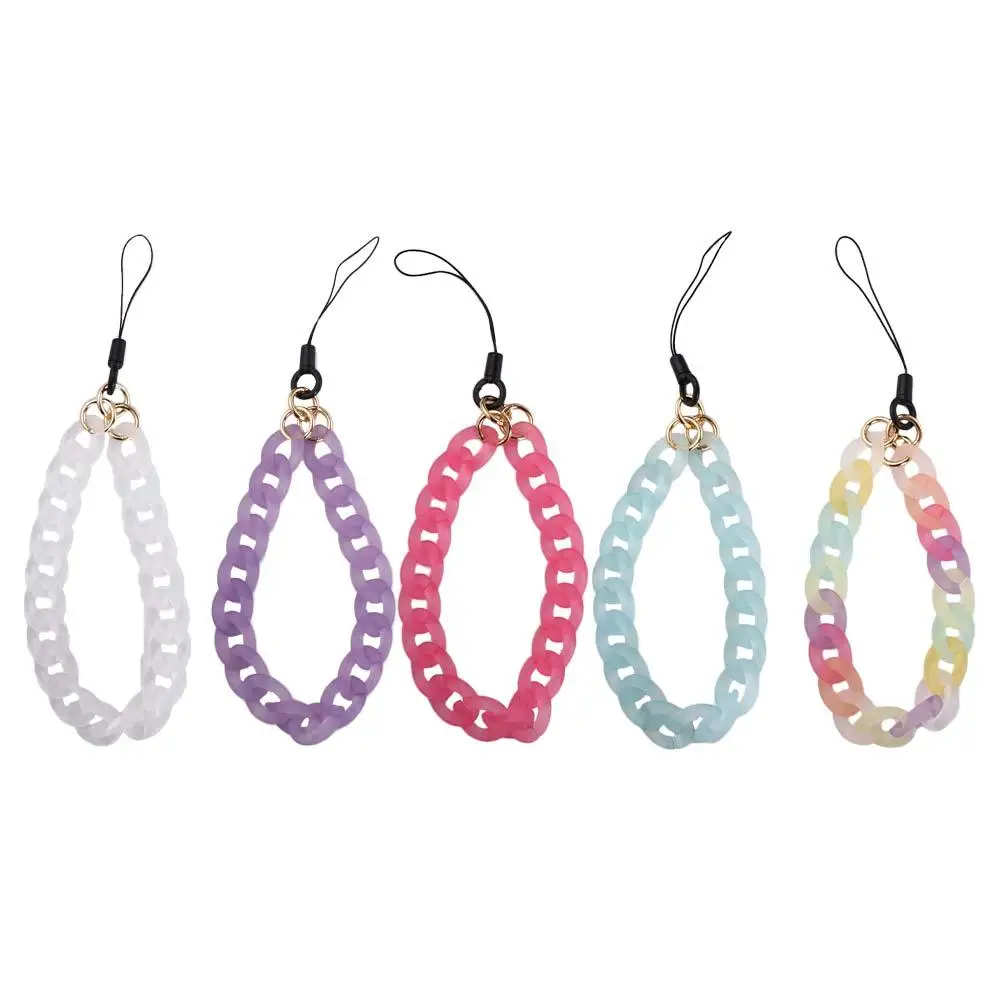 

Beads Chain Bracelet Charm Hanging Cord Cell Phone Lanyard Mobile Phone Chain Ring Buckle Phone Lanyard Mobile Phone Strap