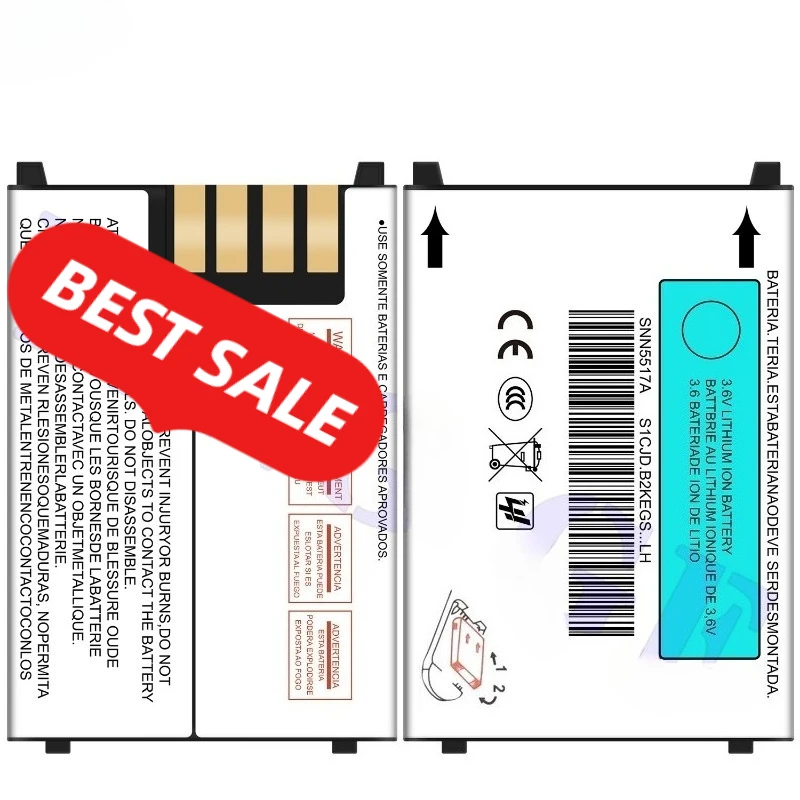 Batería SNN5517A para Motorola L2000, V2188, 3688, V998, batería de teléfono de alta calidad, alta capacidad, celda grado A con herramientas 2