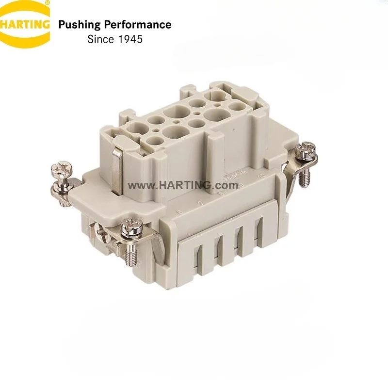 

Harting New Original Genuine Connector 09330102716 Heavy Duty Power Connector Han Es 10B 10P Femal Cage-Clamp Term
