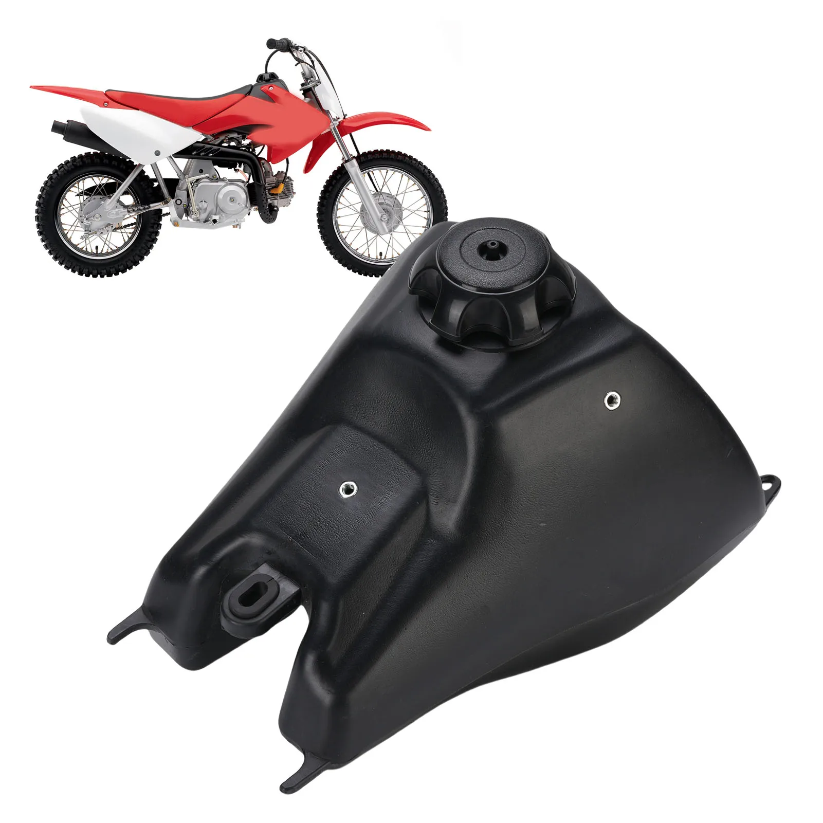 Fuel Gas  Sturdy Structure Easy Install 8L Capacity Replacement for CRF70 XR70 CRF80 CRF100 Pit Bikes Pit Bike Fuel Gas
