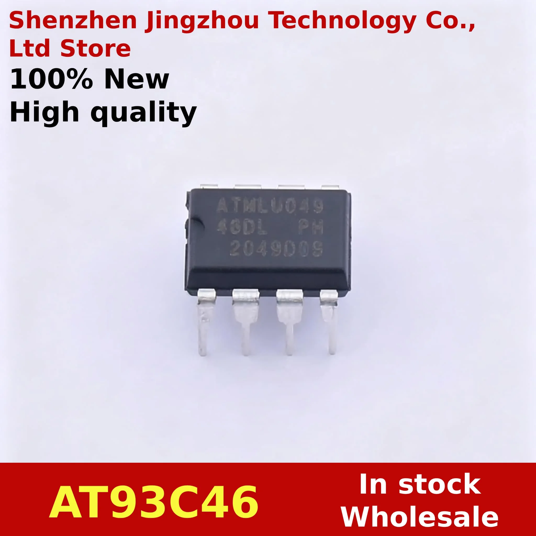 (10/50/100PCS) 100% New AT93C46 93C46 DIP-8