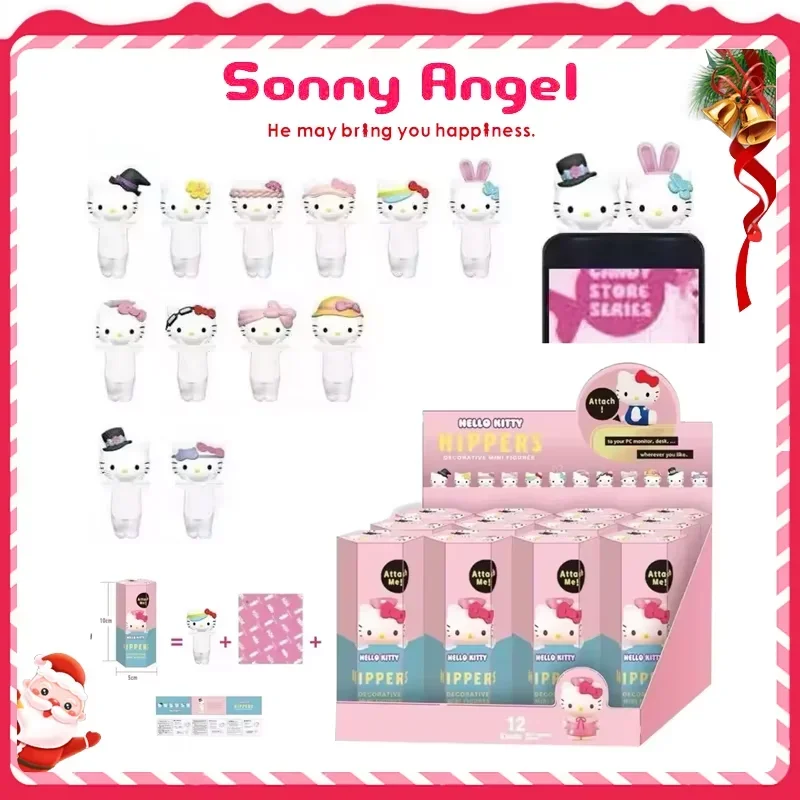 Sonny Angel Doll Blind Box Hello Kitty Angel Doll Surprise  Decoration Doll Toys Fashion Character Mystery Box Christmas Gifts