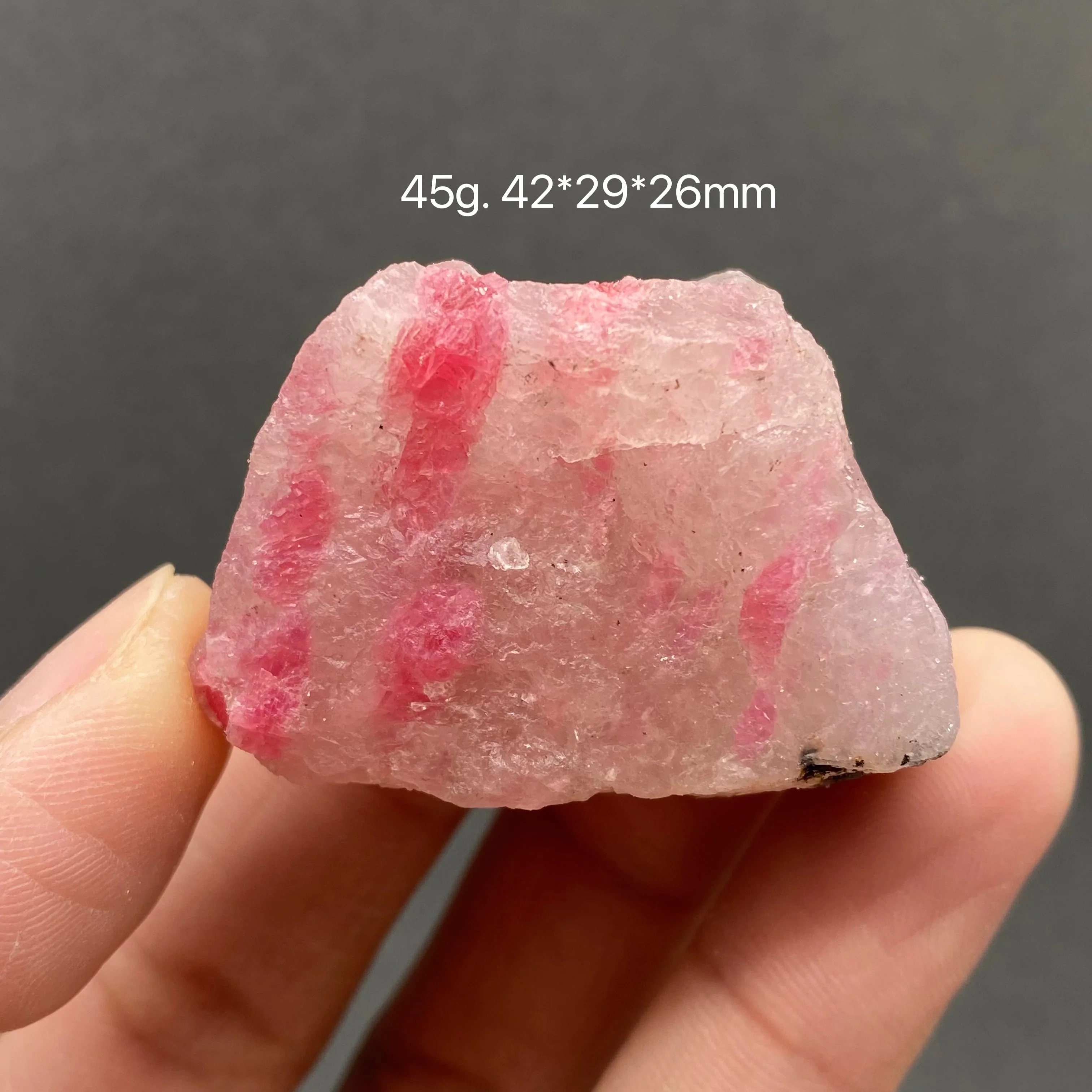 

100% natural Cherry Blossom Rain Rose Stone mineral specimen healing crystal gemstone collection