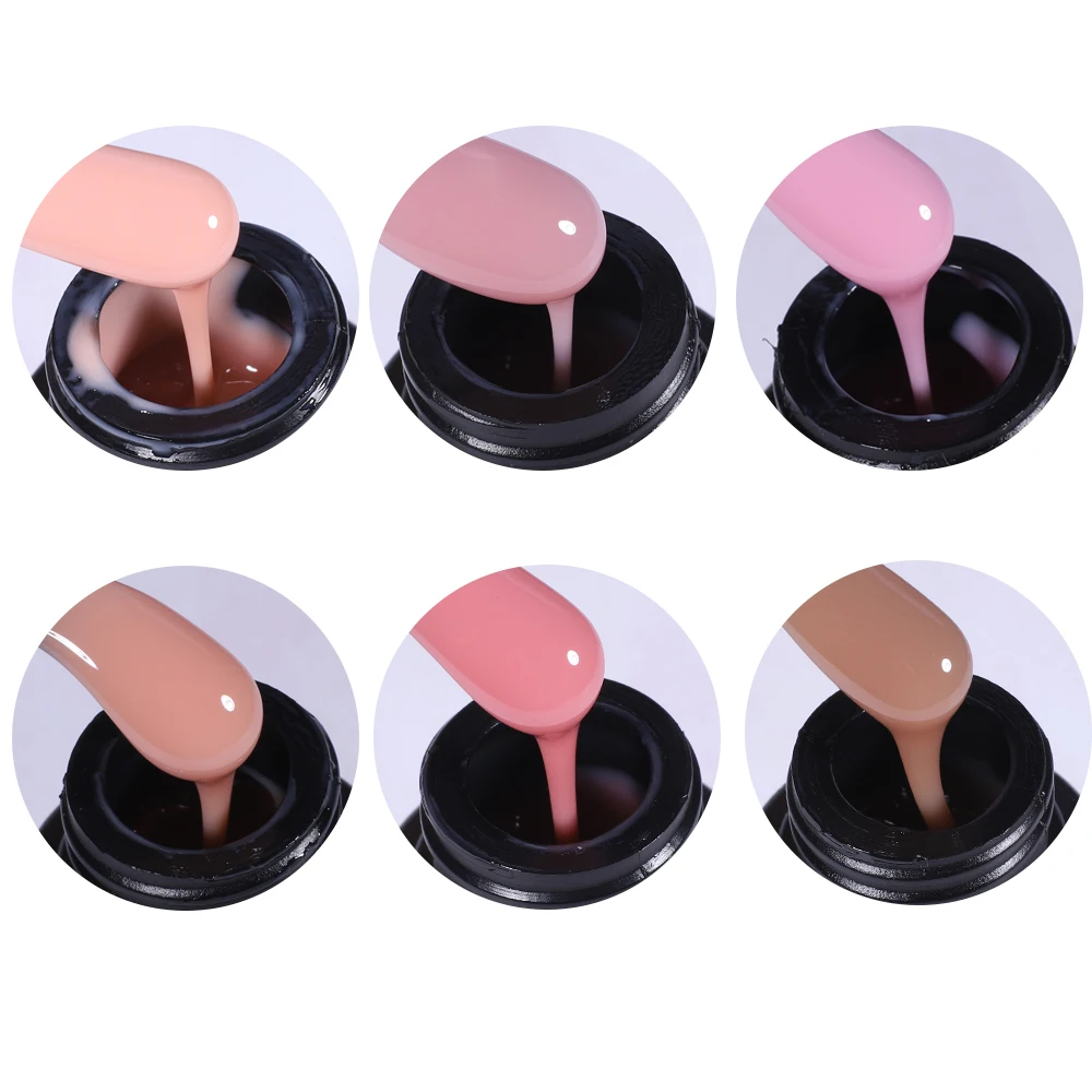 Tinovo Uno 30ML Builder Nail Gel Polish Camouflage Extension Gel Varnish Semi permanent UV Clear Milky White Hard Gellak Nails