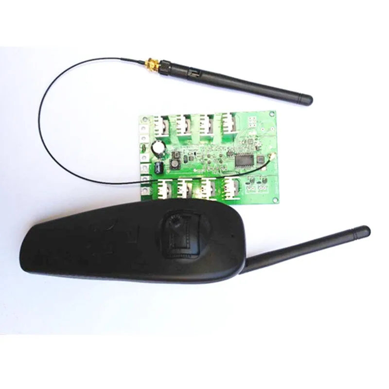 FATJAY 2,4 G Einhand-Fernbedienungs-Steuerplatine für Köderboote und Trrawler-RC-Boote