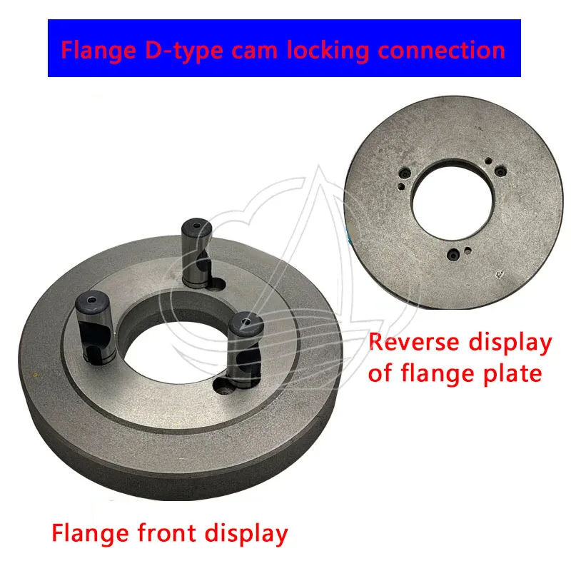 Machine Transition Adapter Plate 160/D4 200/D4 Flange Three-Jaw Chuck Connection Mounting for  Lathe Equipment