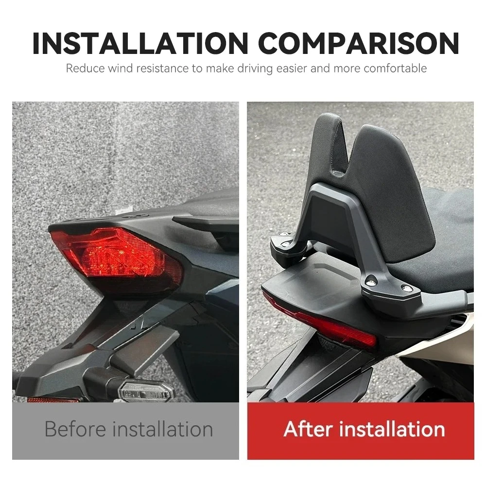 New Motorcycle For NSS750 2025–2026 Modification Accessory Backrest Bracket Rear Passenger Backrest NSS 750