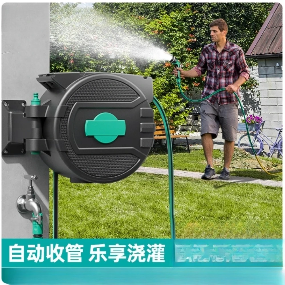 

Automatic recycling of telescopic water pipes, water pipe coilers, flexible hoses, automatic storage racks, coil pipes for water