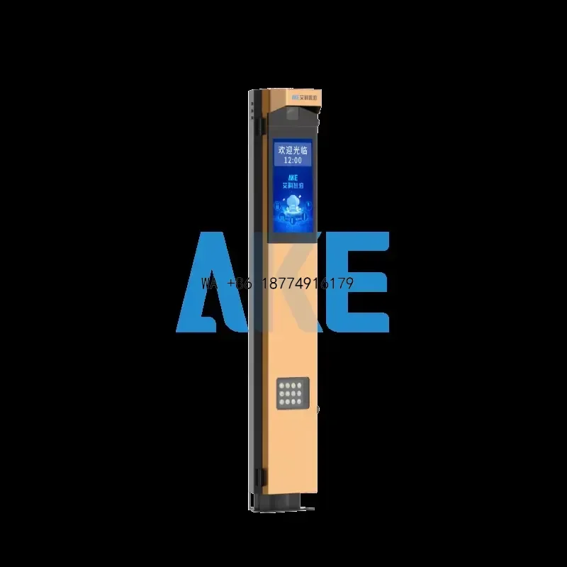 wmwmnu AKE All-in-One License Plate Recognition Parking System LED Display Barrier Gate TCP Network ConnectedOEM