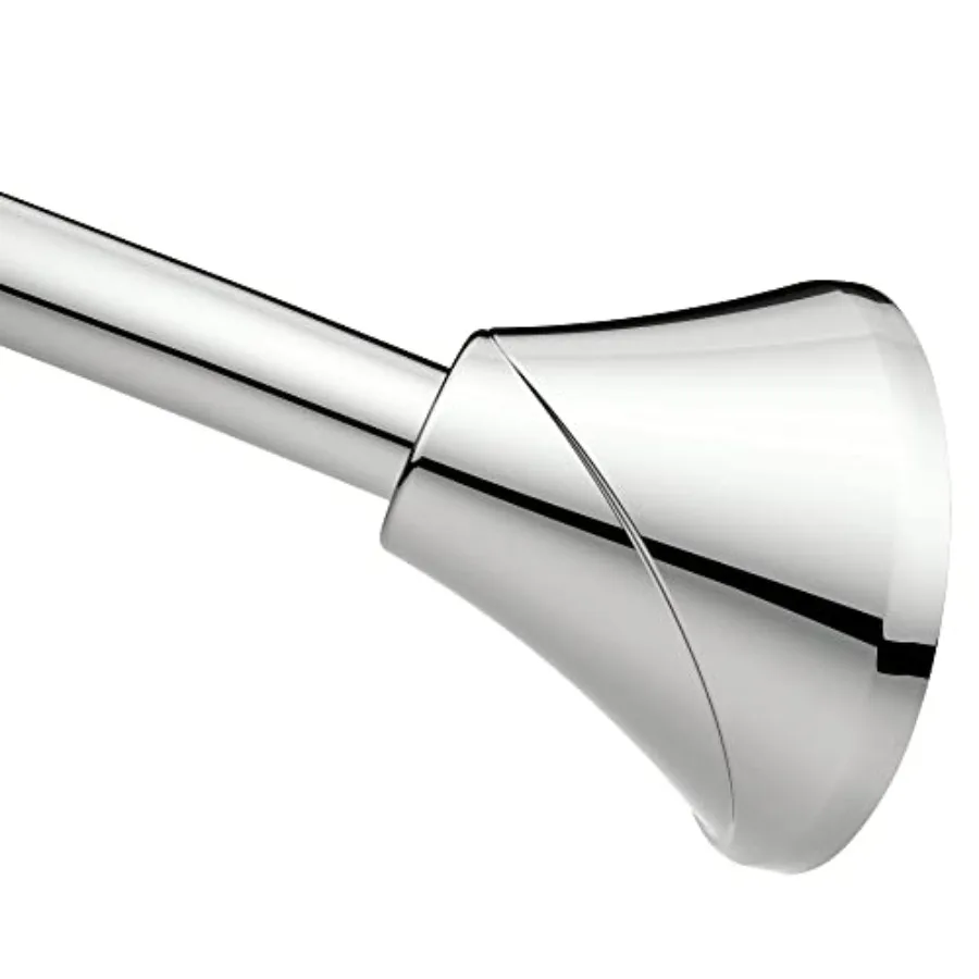 

Curved Adable SprinTension No Drill Shower Curin Rod for Baroom Chrome ish CSR272CH