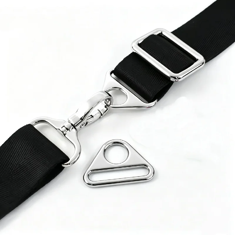 5/10Pcs Stainless Steel Buckle Adjuster 20-38mm Bag Strap Bra Bikini Connector Clasp Anti-Slip Fixing Accessories