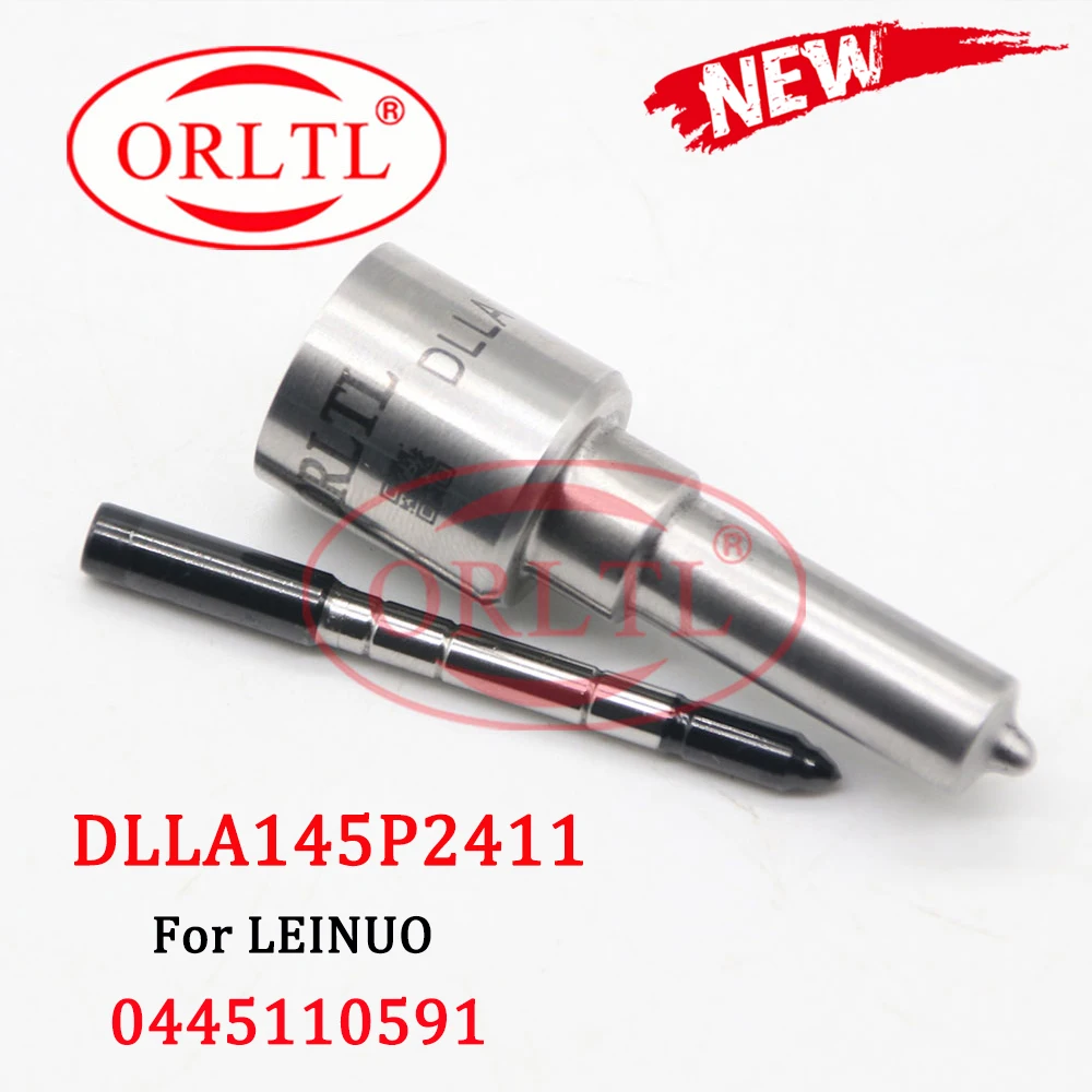 

ORLTL Auto Spare Parts Nozzle DLLA145P2411 0 433 172 411 Diesel Nozzle DLLA 145 P 2411 (0433172411) For LEINUO 0 445 110 59