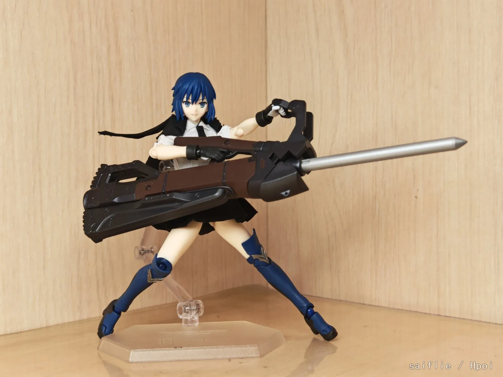 

【Оригинал】Макс-фабрика Figma # 623 Кусок синего стекла Moon Ciel Moving Beauty Model