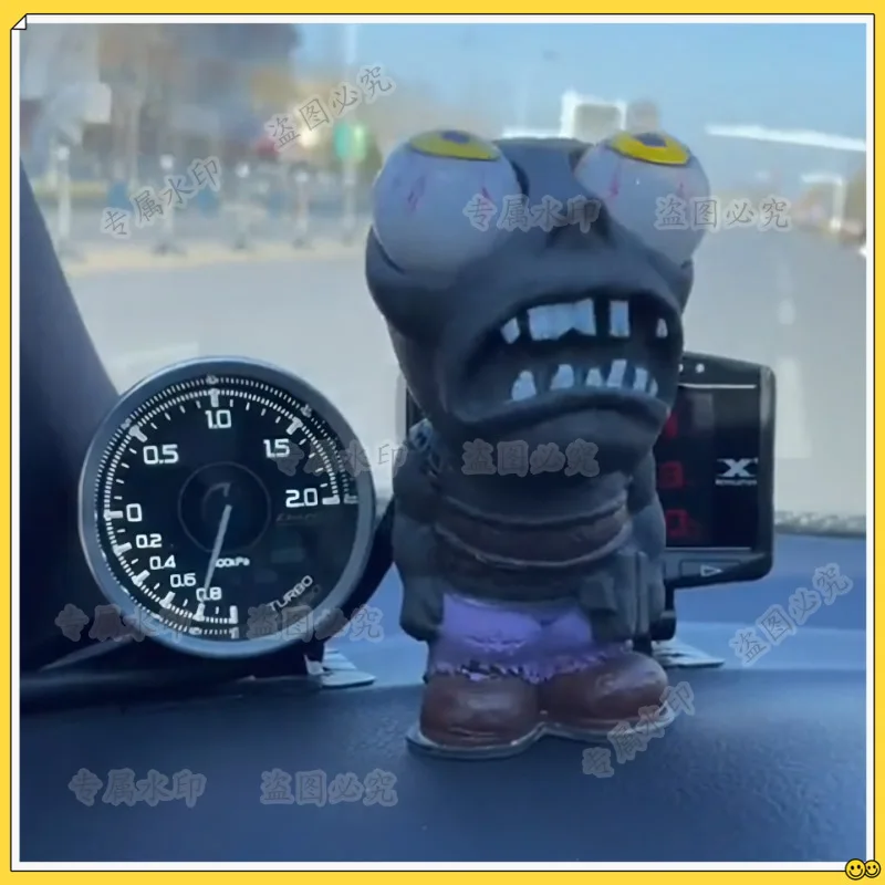 Car ornaments Personalized car turbo eye-popping doll, turbocharged meter decompression decorative ornaments