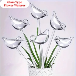 Automatic Flower Watering Device Plant Waterer Self Watering Glass Globes Bird Shape Garden Tools Drip Water Seepage Device