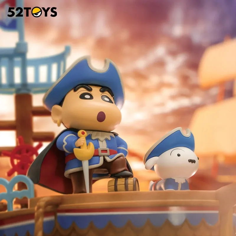 

52TOYS Blind Box Crayon Shin-chan Job Series, Mystery Box, 1 шт. случайная фигурка, Коллекционная игрушка, украшение для рабочего стола