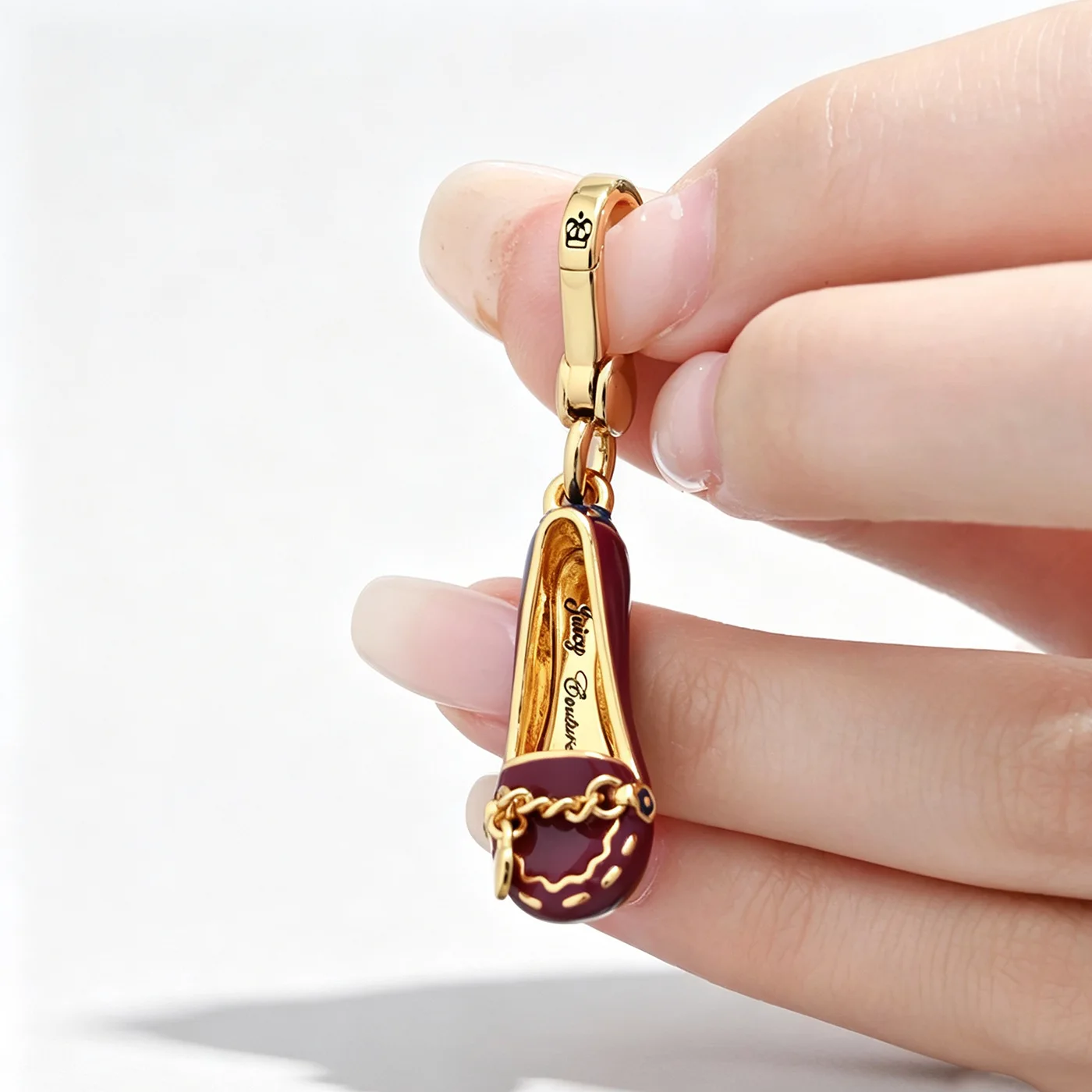 Lucky Bracelet Hand String Juicy Trendy Love Chain Enamel Glaze Ballet Flats Pendant Creative Loafers Casual Shoes Necklace Jade