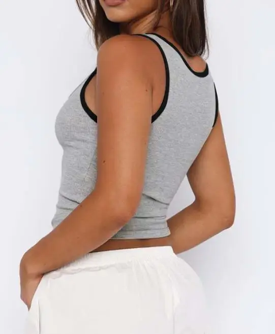 

Summer 2026 Women's Yoga Top Versatile Fashion Square Collar Strap Versatile Yoga Clothing for Women Hot Selling