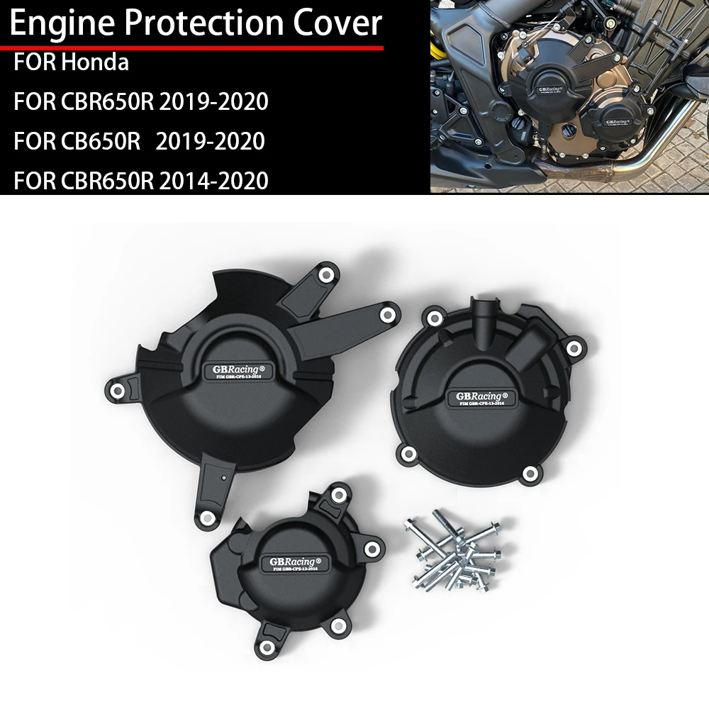 

Engine Cover Protection Motorcycles Accessories For Honda CBR650R CB650R 2019-2020