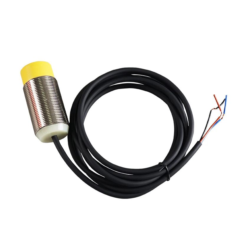 

Huaqingjun Circular NO Proximity Switch Detection Distance 30mm Inductive Sensor for Magnetic Metal