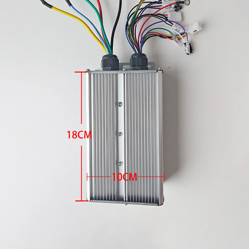 48V 60V 64V 72V 3000W Brushless Double Row 18Tube Controller IP68 Waterproof Level Used For Brushless Dc Electric Bicycle