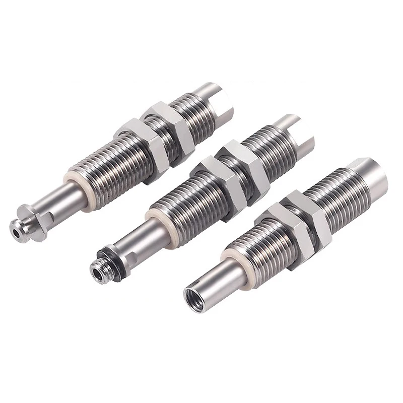 

Pneumatic Low Friction Internally Extended Stainless Steel Buffer Rod D1003/06/10/15SM-A5-ZP3D-T2-T3