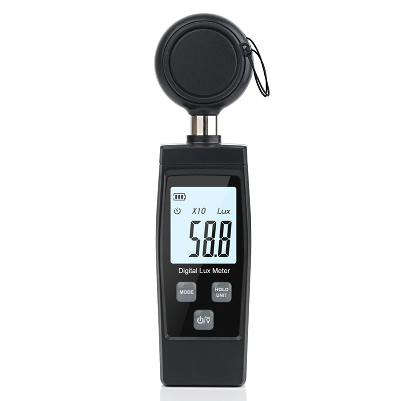 

Digital Lux Meter 0-200, 000 Lux Digital LCD Pocket Light Meter Lux/FC Measure Tester Illuminometer Sensor Photometer, Durable