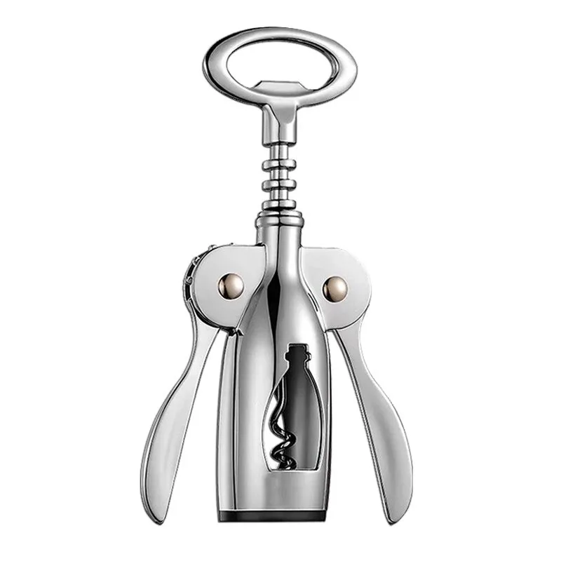 Bottle opener Multifunctional stainless steel thickened grape wine screwdriver Dual-purpose household red wine bottle opener set
