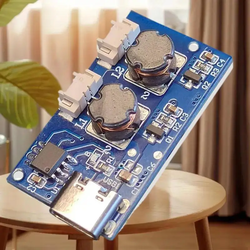 1 Set Dual Spray Electrified Direct Spray No Switch Ultrasonic Atomizer Humidifier Module Type C DC5V Single Module